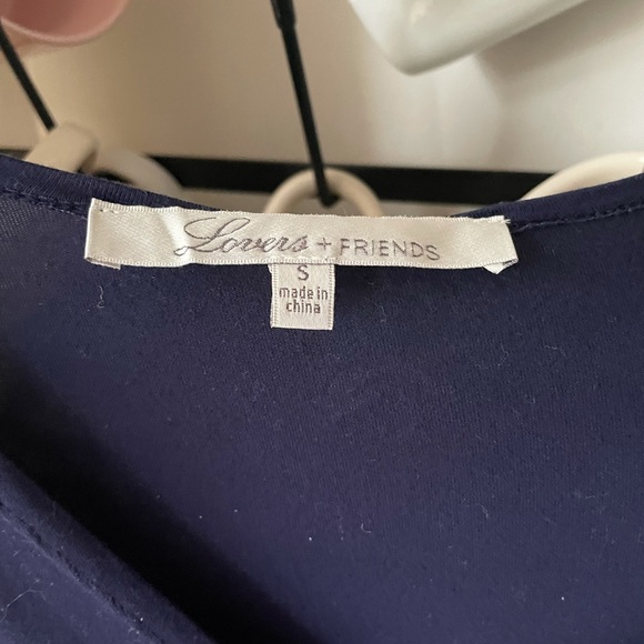 Revolve Lovers + Friends Monday to Friday Romper in Sapphire - Picture 4 of 7